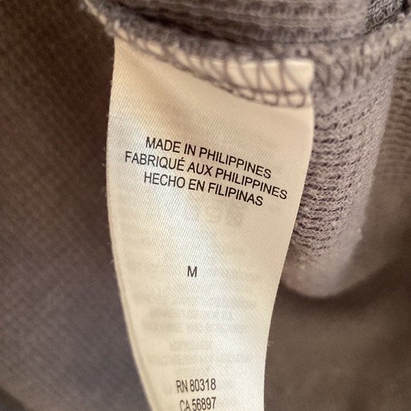 Lucky Brand gray high to low top, waffle fabric. Worn twice, good condition! - Picture 3 of 10